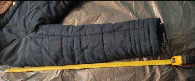 Parka abrigo acolchado Belstaff azul marino