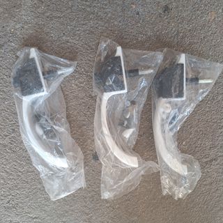 10+ Rodillos puerta aluminio + pomo