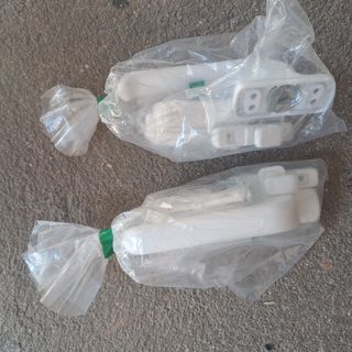 10+ Rodillos puerta aluminio + pomo