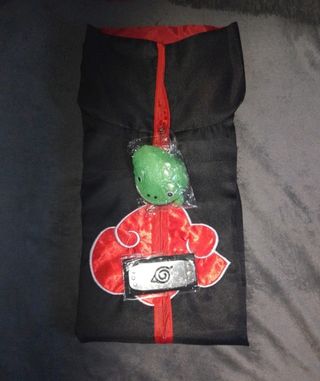 Capa Naruto + Monedero Rana + Bandana