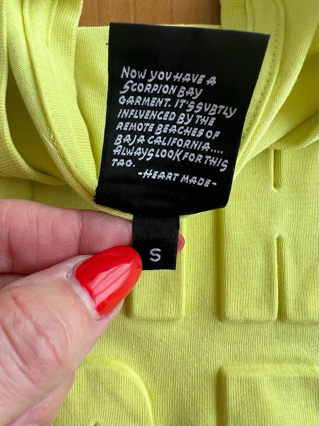 Tshirt uomo Scorpion Bay gialla