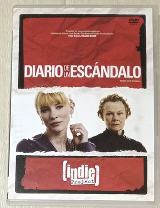 DVD Diario de un escándalo