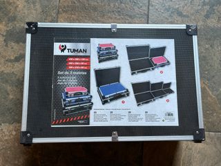 Maleta Herramientas Aluminio Juego 3 Uds