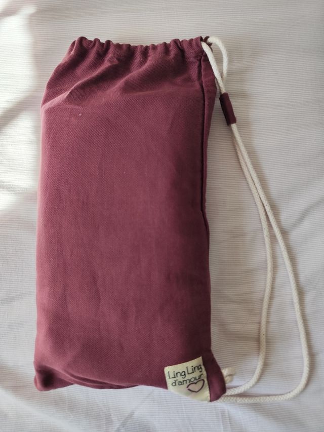 Fular de porteo 100% algodón certificado.