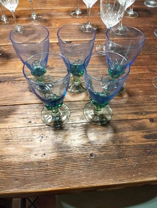 Lote 36 copas de cristal