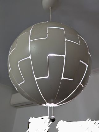 Lampara de techo moderna Ikea