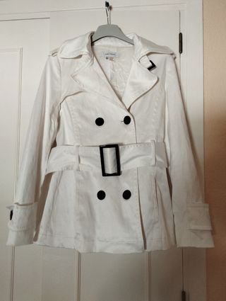Chaqueta Zara blanca talla M