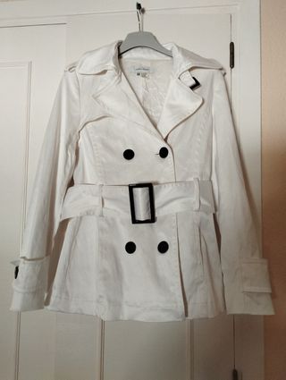 Chaqueta Zara blanca talla M