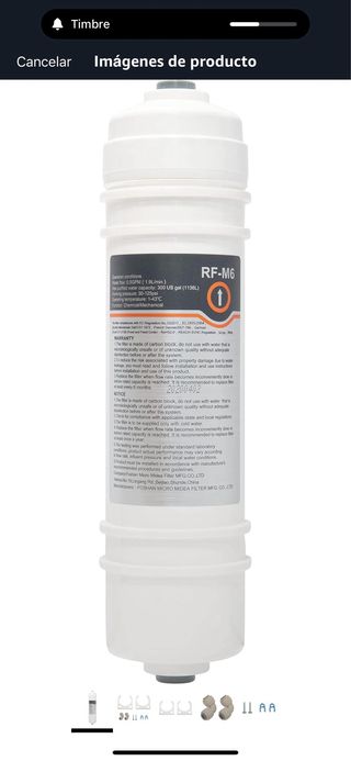 Filtro per frigorifero americano