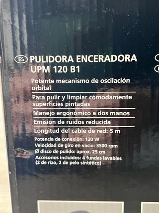 Pulidora Ultimate Speed UPM120 B1