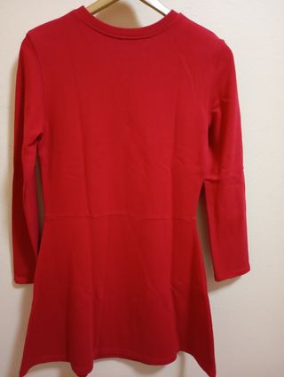 Vestido TRF by Zara rojo - Talla L