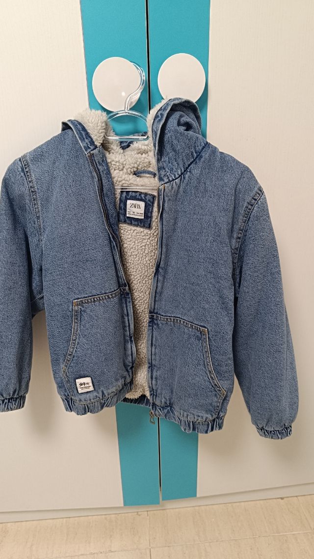 Chaqueta vaquera de niño talla 10