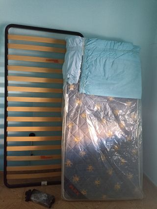 Colchón somier y patas