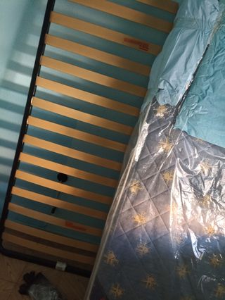 Colchón somier y patas