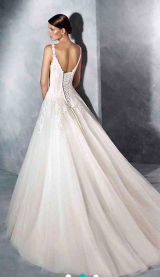 Vestido novia White One Jiselle, talla 38