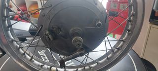 Rueda doble tambor.bultaco,ossa,ducati...
