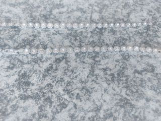 Parure argentata collana bracciale