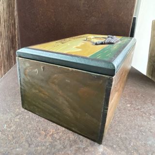 Caja madera vintage Ships Stores