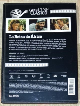 DVD La Reina de África - Hepburn & Bogart