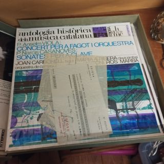 10 Vinilos - Antologia històrica música catalana