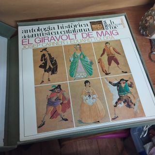10 Vinilos - Antologia històrica música catalana