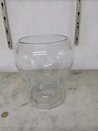 Pecera, jarrón, frutero cristal