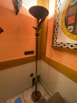 Lampara de pie vintage