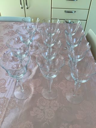 Bicchieri acqua cristallo - 12pz