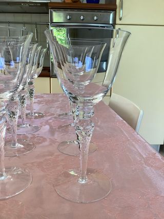 Bicchieri acqua cristallo - 12pz