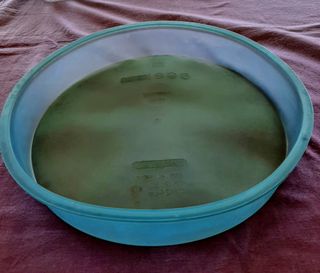 Molde silicona grande redondo azul - Reposteria