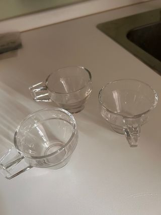 Tazzine caffè in vetro