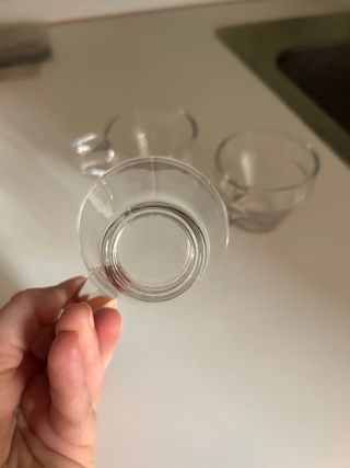 Tazzine caffè in vetro