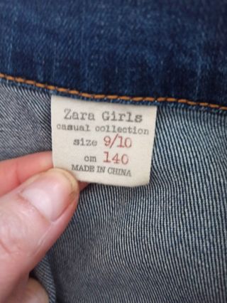Tejana de Zara como nueva.