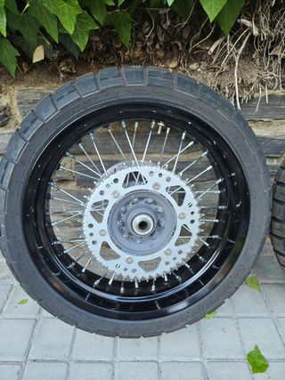Ruedas llantas completas Xr 600r SM Supermotard