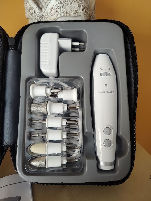 Set manicura Silvercrest - Gris y blanco