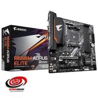 Placa Base GIGABYTE B550M AORUS ELITE 4xDDR4 AM4
