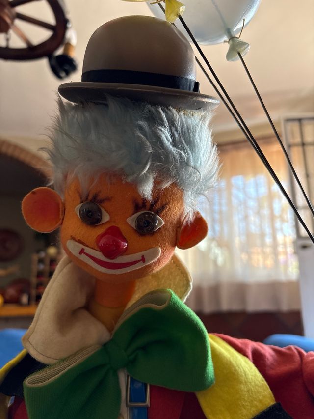 Payaso, muñeco vintag.