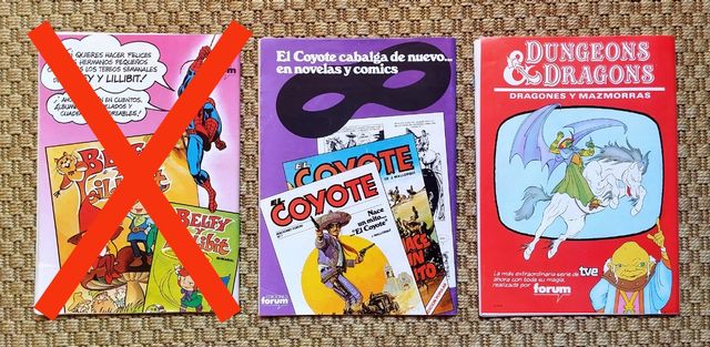 LOS 4 FANTÁSTICOS Forum – Números 8 y 34 (1983)