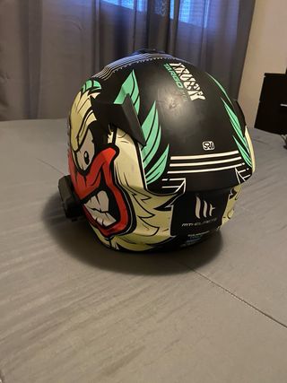 Casco moto mt targo truck