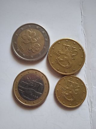 Monete euro Filanda 