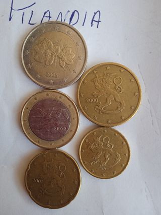 Monete euro Filanda