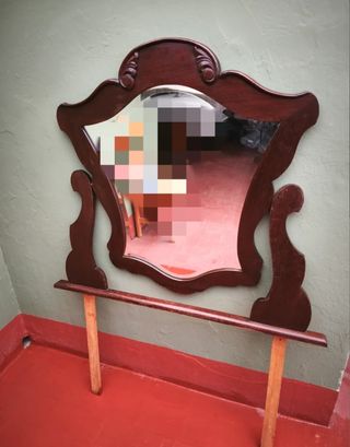 Espejo tocador antiguo