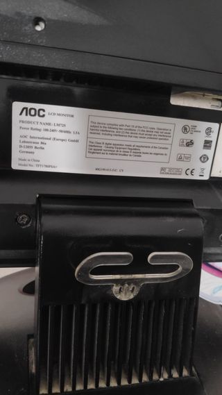 Monitor AOC LCD LM772 - Gris