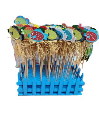 Bomboniera Pesciolini colorati n legno per bambini