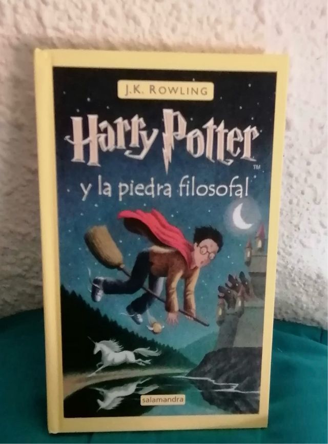 libro Harry Potter Y La Piedra Filosofal