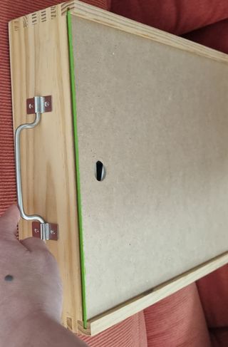 Maletín garaje madera infantil