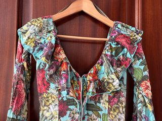 Traje Flamenca turquesa