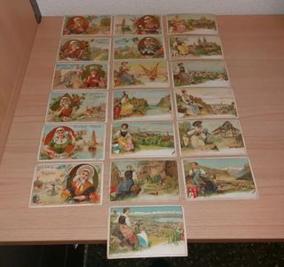 Cromos antiguos: 36 piezas