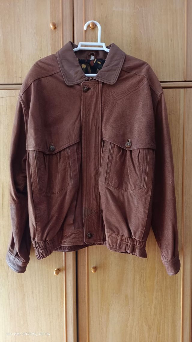 Cazadora Nobuck Hombre Talla L