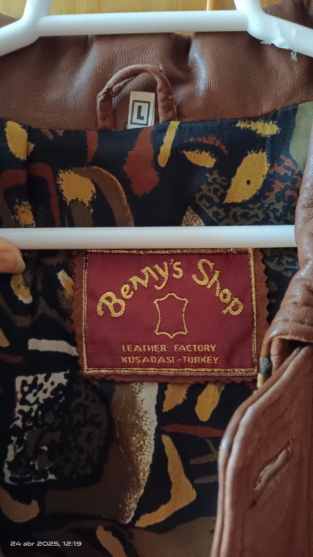 Cazadora Nobuck Hombre Talla L